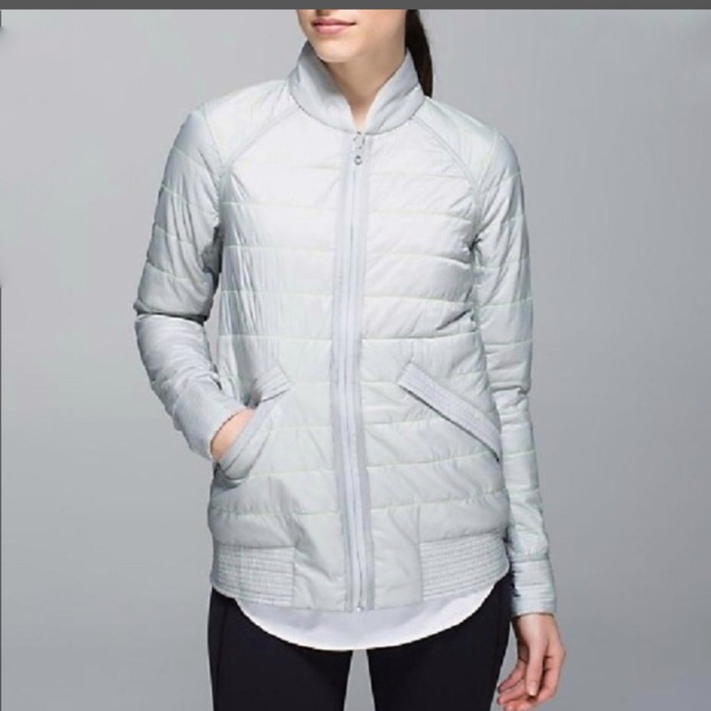 Lululemon The Bomb bomber reversible jacket